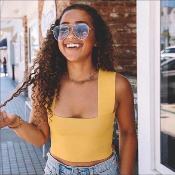 LF Tops - NWT bandage crop top